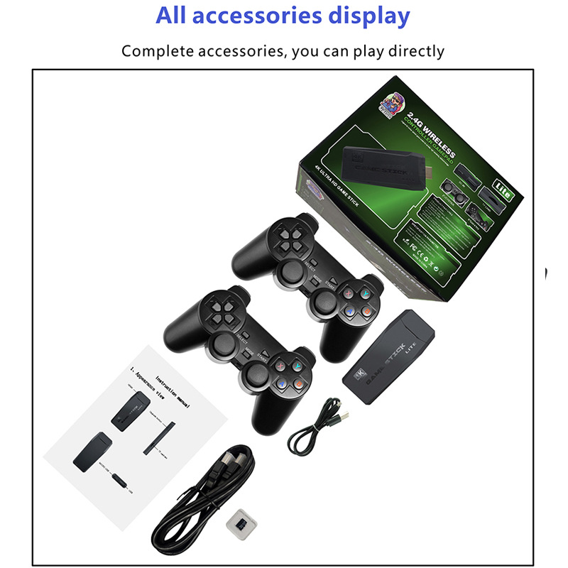 Factory Supply M8 Wireless HDMI HD Arcade PS1 Home Mini Retro Game Host TV Game Machine