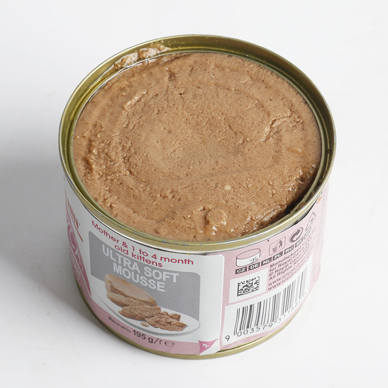 皇/家奶糕罐头猫罐头幼猫慕斯1-4个月离乳期猫咪主食罐猫零食195g