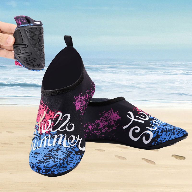 Factory Direct Beach Ankle Sock Snorkeling Shoes Submersible Equipment Beach Socks Non-Slip Quick-Drying Swimming Diving Upstream Shoes