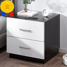 简约床头柜创意小柜子小型床边柜简易现代床边柜日式卧室储物柜
