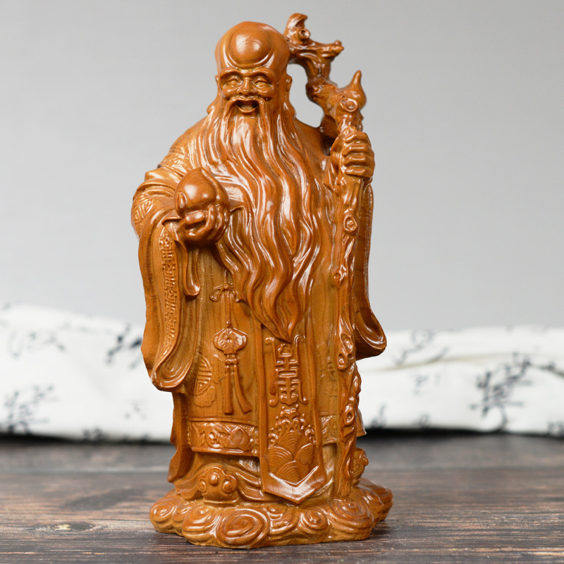 老寿星南极仙翁木雕雕像塑像礼品摆设品摆件实木雕刻人物像-阿里巴巴