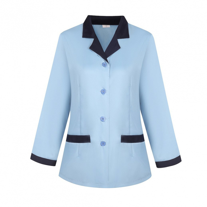 保洁服工作服女夏季套装短袖厂服物业服务员男服装工装客房保洁员