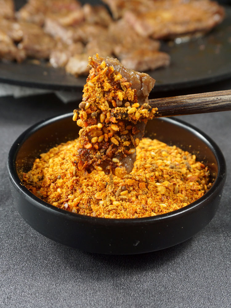 英姬妈妈西塔韩式烤肉蘸料烤串烧烤调料辣味不辣撒料干料沾料150g