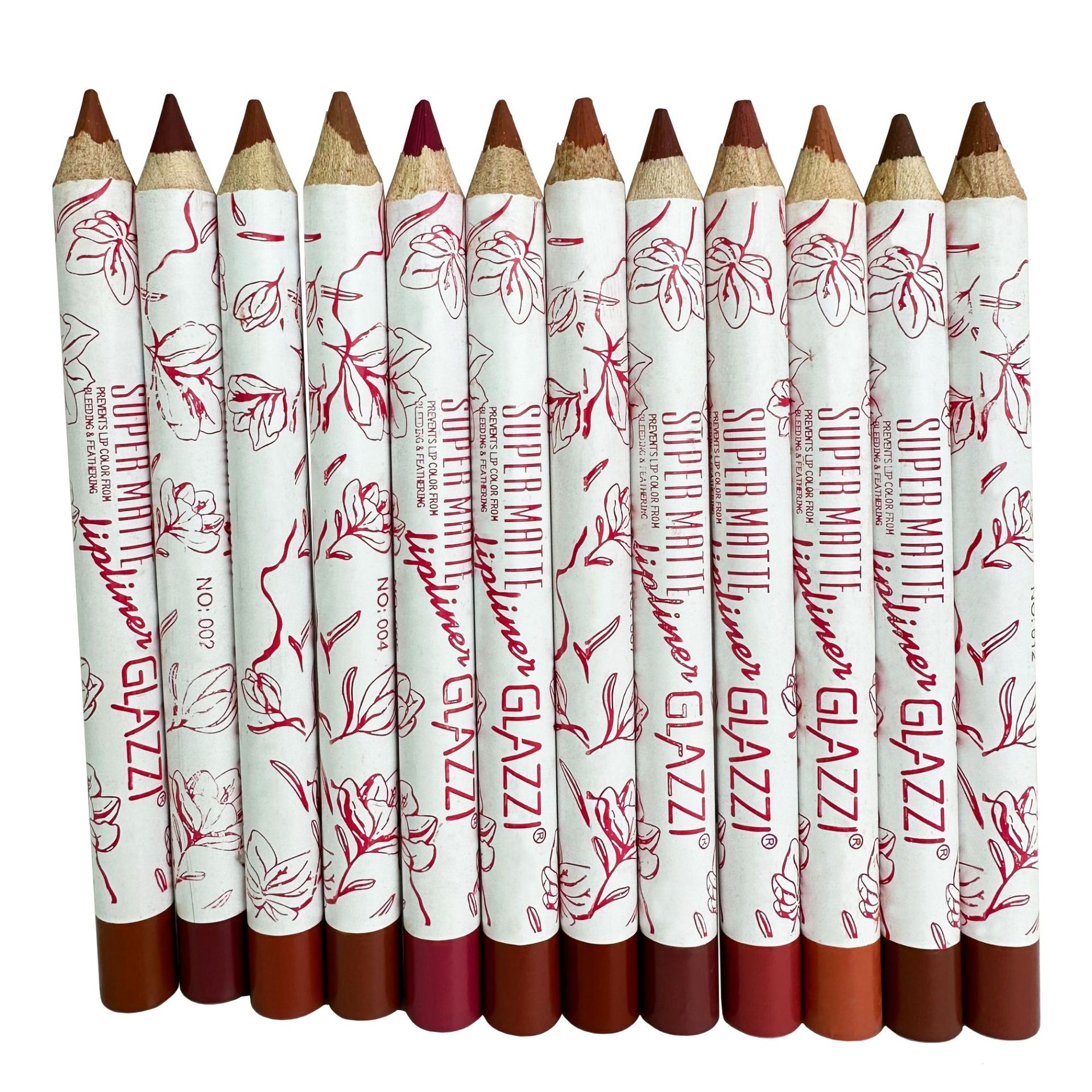 Glazzi New Lip Liner Lipstick Outline Lip Shape Long-Lasting Nude Matte Fog Feeling Hook Line Lipstick Pen Cross-Border