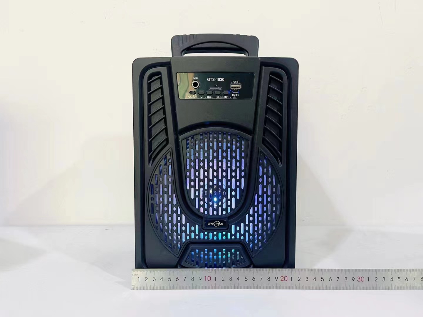 GTS-1830 Single 8-Inch Outdoor Portable Bluetooth Speaker