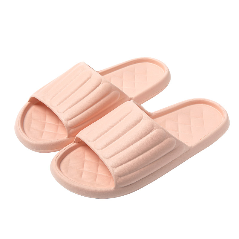 Women's Summer Slippers Indoor Home Bathroom Bath Lightweight Home Use Drooping Feeling Outer Wear Soft Bottom Men's Shoes