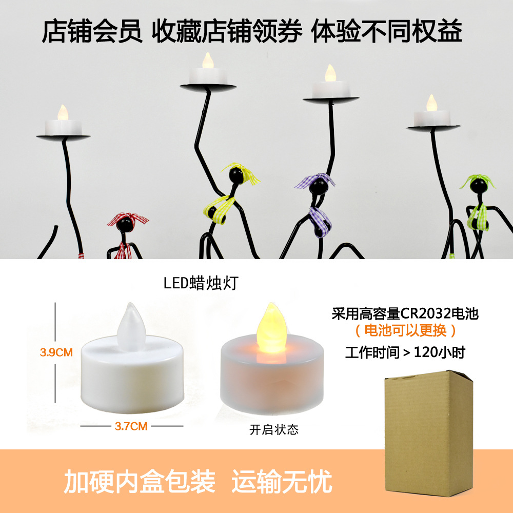 Creative Candle Lamp Holder Bikini Girl Small Night Lamp Character Decoration Indoor Living Room and Dining Table Decoration