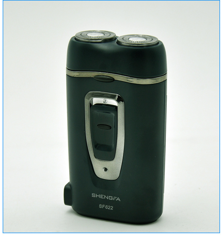 盛发电动剃须刀622男士充电式干电池胡须刀贴面浮动刮胡刀