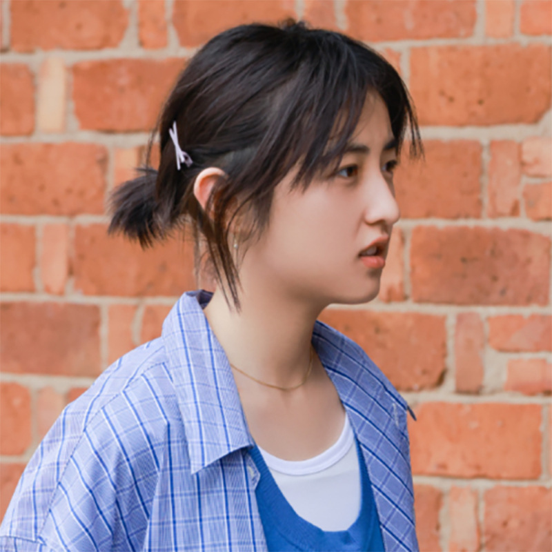 张子枫同款交叉发夹彩色发卡少女边夹刘海碎发侧边发饰女夹子头饰