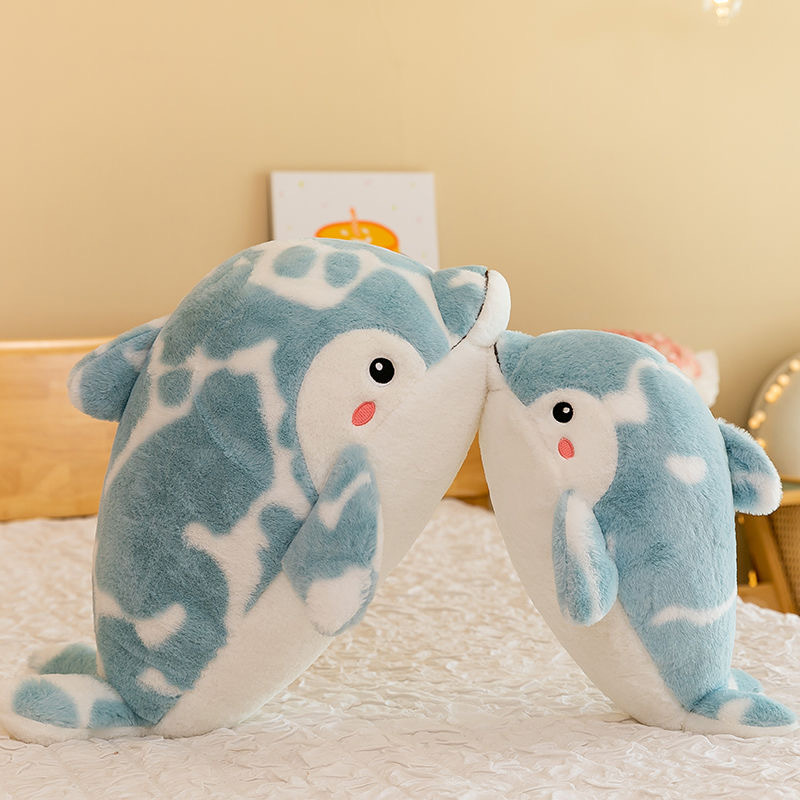 星空海豚公仔毛绒玩具鲸鱼布娃娃女孩玩偶儿童睡觉夹腿抱枕超大号