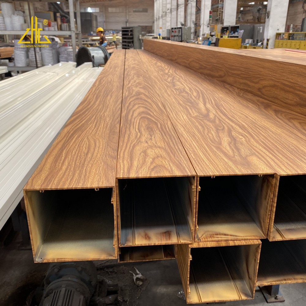 佛山供应木纹铝型材 木纹吊顶铝合金 木纹装饰铝材