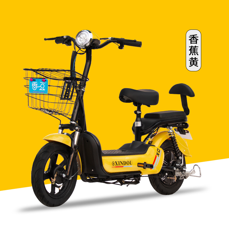 香豆新国标电动车电动自行车厂家批发电瓶车两轮促销车礼品活动车