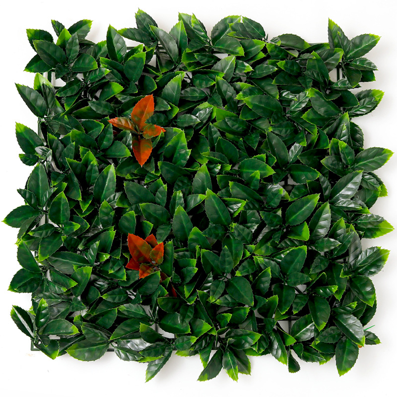 Emulational Lawn Plant Wall Artificial Background Wall Decoration Milan Eucalyptus Lawn Plastic Fake Green Plants Wall