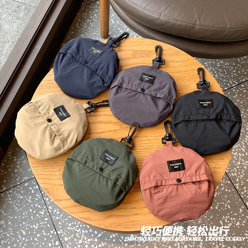 Waterproof Fisherman Hat Storage Bag Basin Hat Summer Thin Quick-Drying Outdoor Mountaineering Hat Men's Sun Hat Female