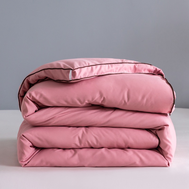 立体刺绣洛卡棉大豆纤维被子春秋被芯单人加厚保暖棉被空调被