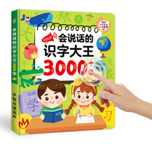 厂家严选会说话的识字大王3000儿童认字有声书宝宝发声玩具早教