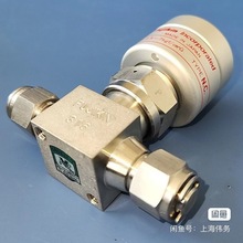 FUJIKIN PFR-91-9.52 3/8卡套常闭气动阀 二手拆机，非新品！