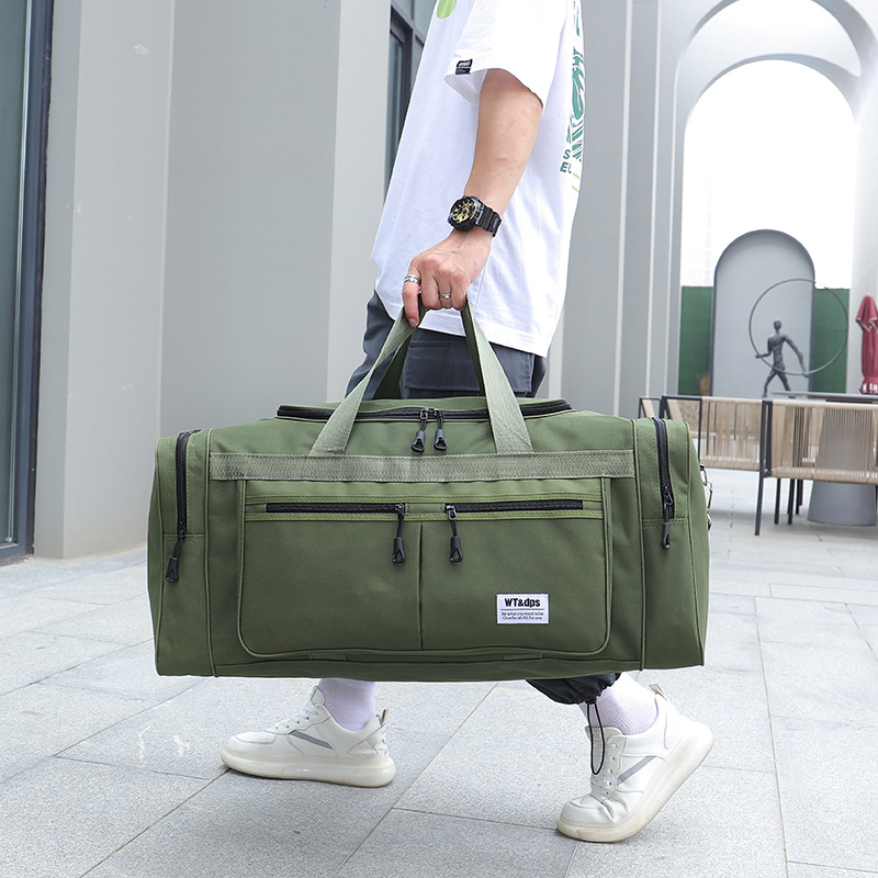 打工出差返校行李包男简约可折叠大容量轻便手提旅行袋女旅行包