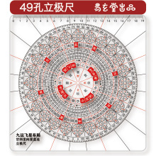 九运玄空飞星布局立尺二十四坐向盘连测量