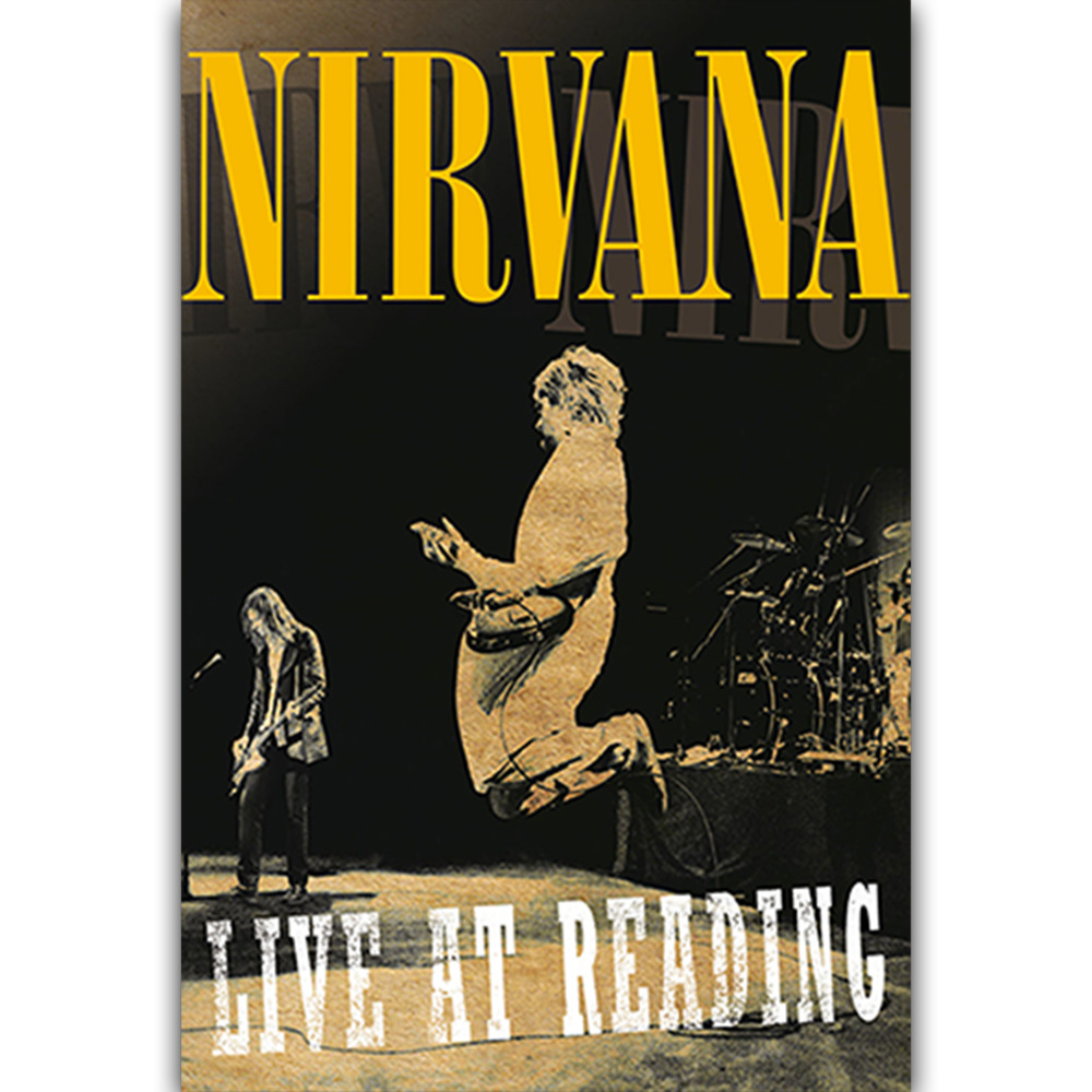 速卖通涅盘科特柯本明星海报 复古摇滚乐团人物宿舍卧室装饰画