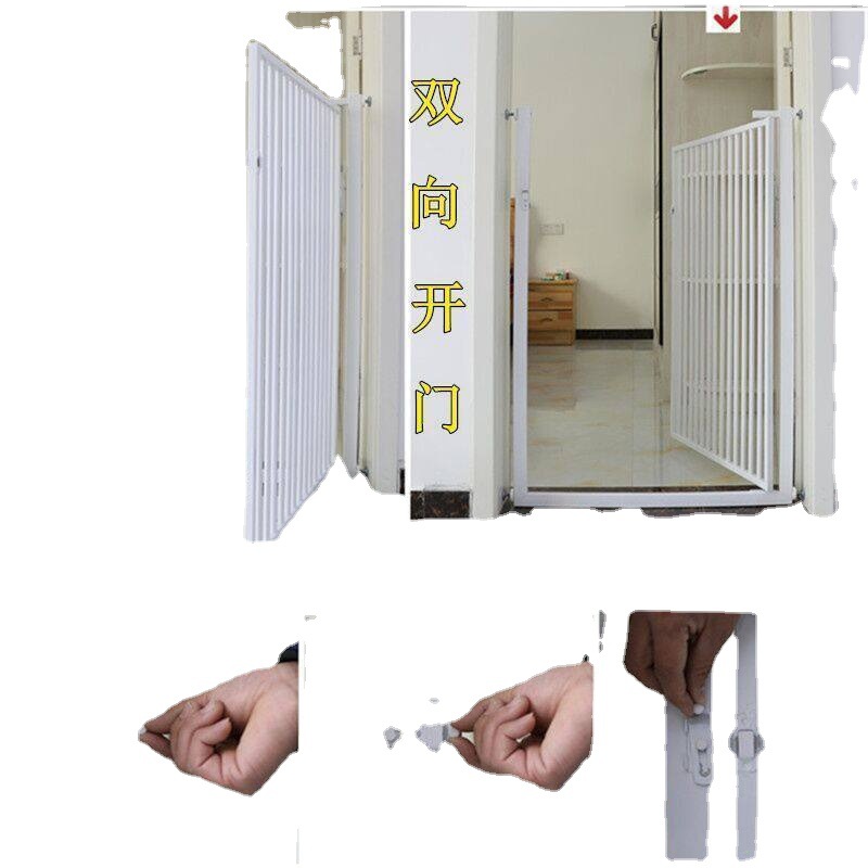 Fence for Pet Isolation Punch-Free Pet Block Anti-Cat Dog Fence Isolation Fence Cat Fence Anti-Jump Indoor Cage