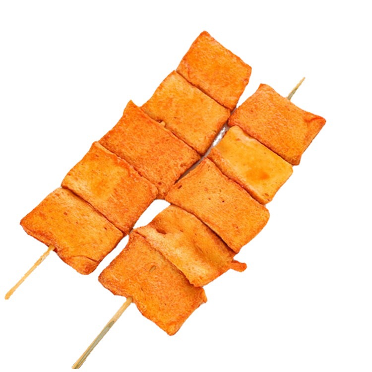 海欣豆腐串火锅烧烤吉烧大串油炸火锅麻辣烫食材 约20串1.2kg