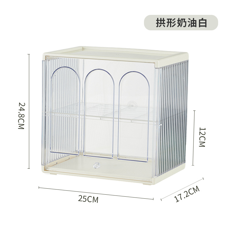 Cup Storage Rack Desktop Coffee Cup Tea Cup Display Rack Glass Cup Water Cup Holder Transparent Acrylic Storage Box