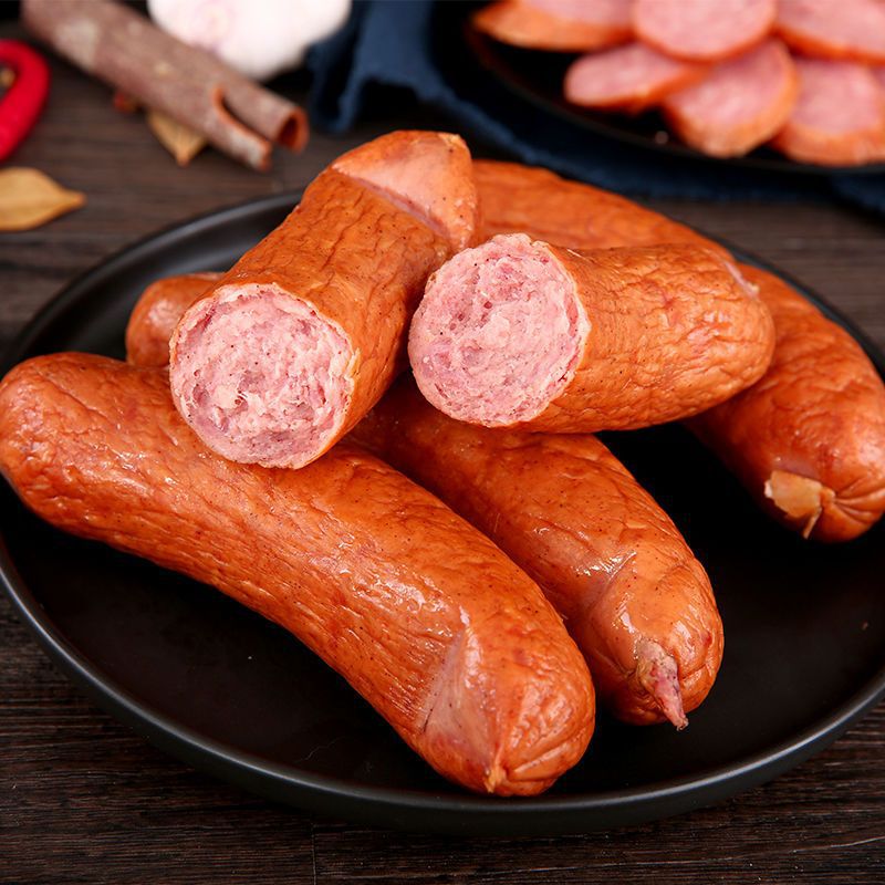 红肠哈尔滨特产东北风味肉肠香熏肠俄罗斯老式香肠熟食可即食批发