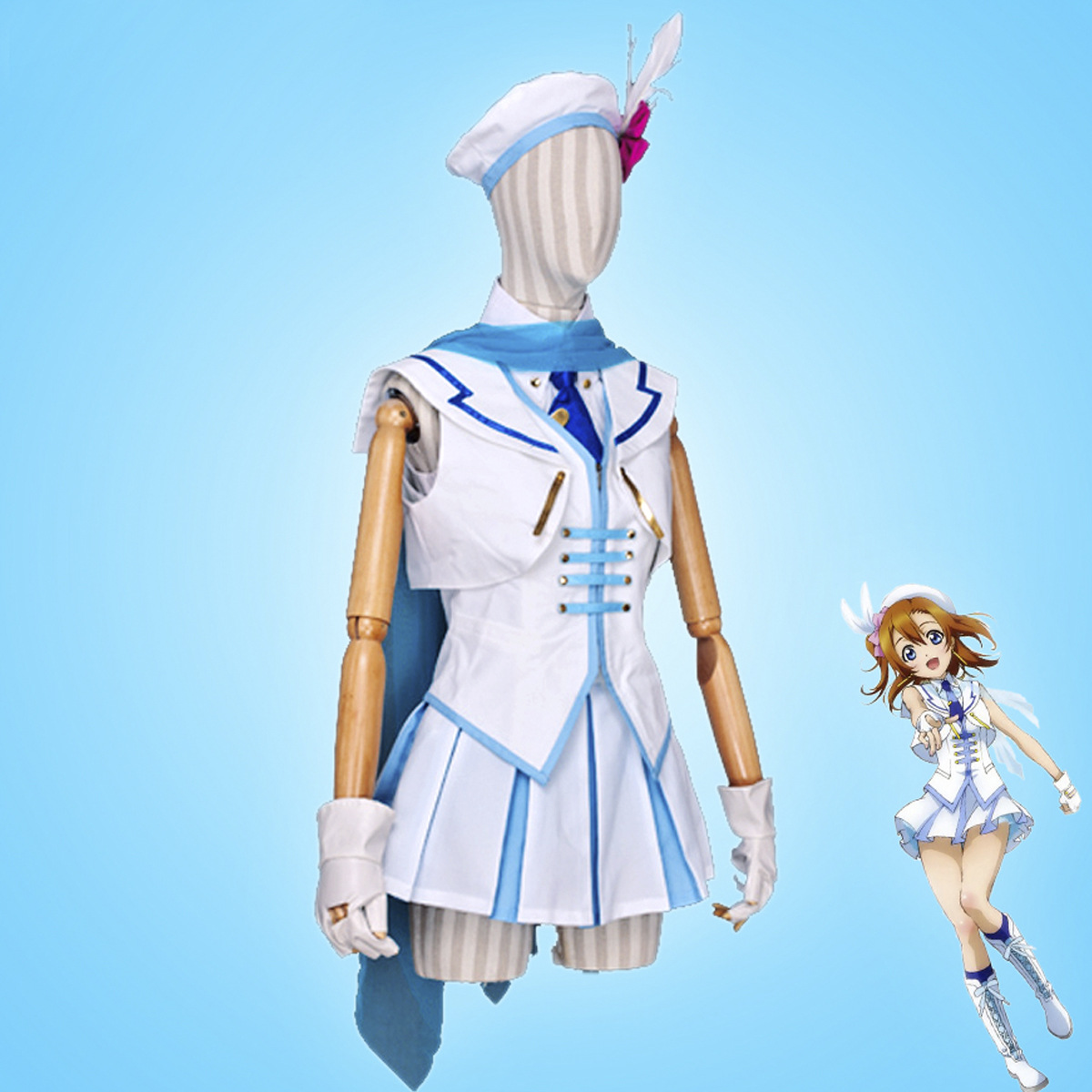 love live lovelive全员高坂穗乃果打歌服cosplay衣服装 全套现货