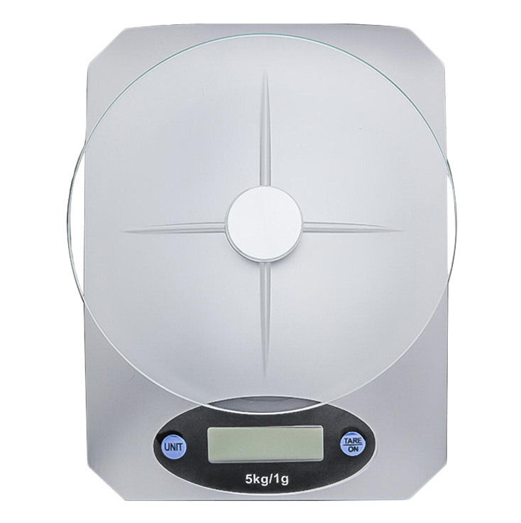 永康产5kg钢化玻璃家用电子厨房秤面粉称台秤kitchenscale