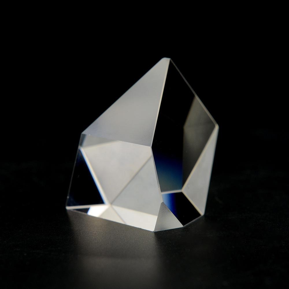 棱镜斜方棱镜定制批发bc五棱镜投影仪棱镜透镜来图来样加工