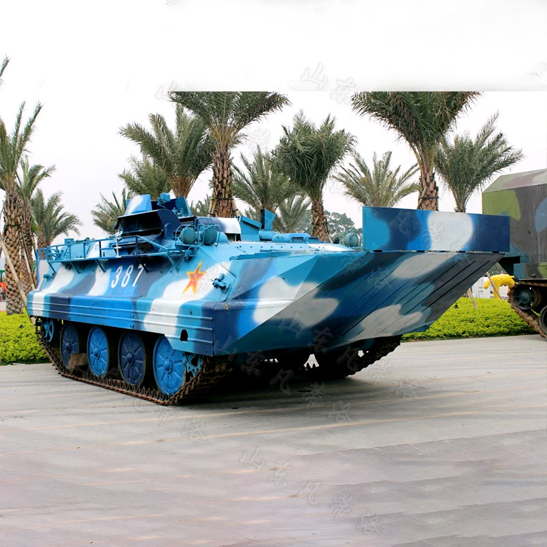 100年展览道具坦克步战车模型 国防教育基地军事展示模型制做厂家