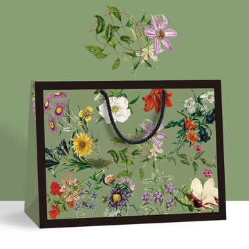 时尚礼品袋服装店包装袋纸袋高档送礼礼物袋子大号加厚购物袋批发