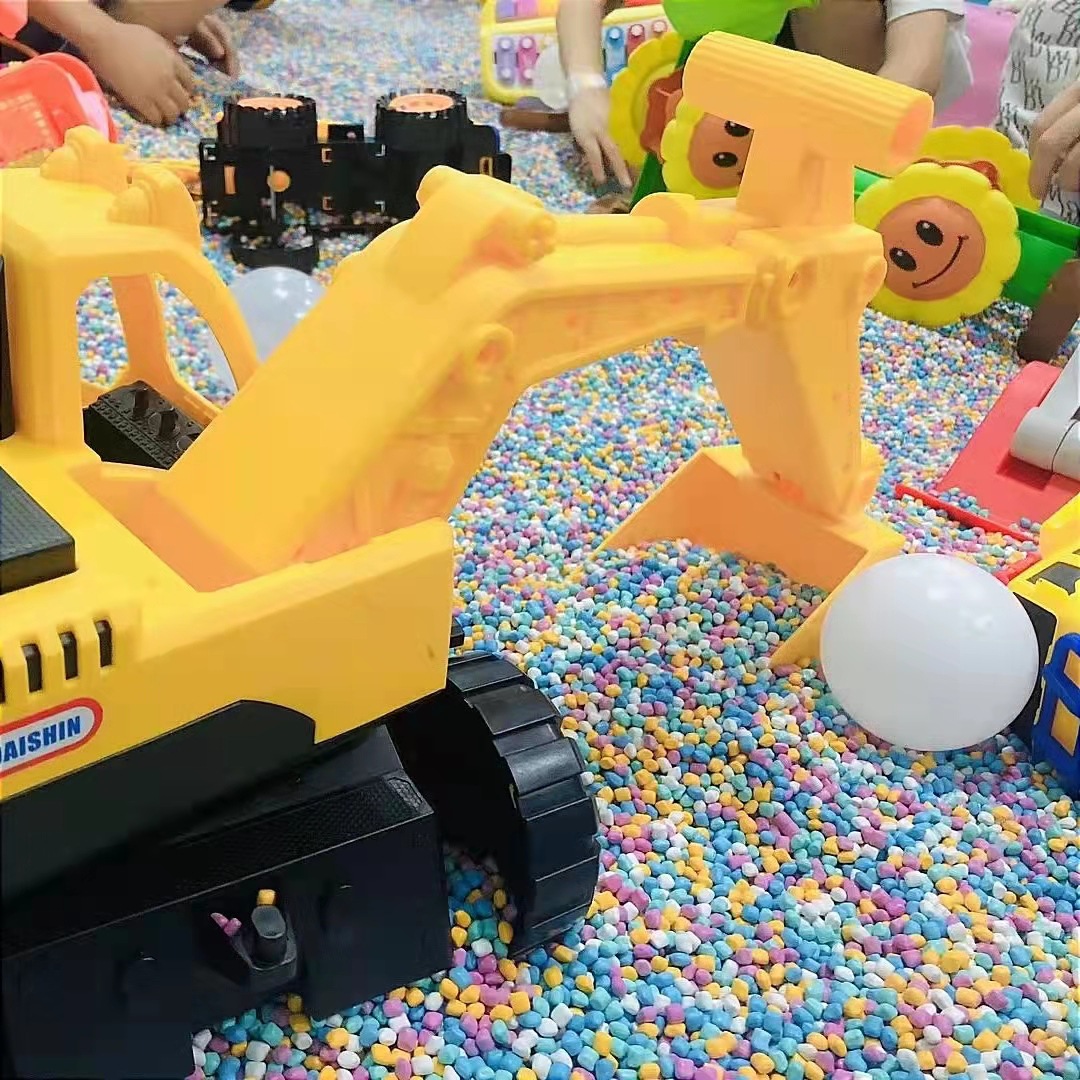 儿童游乐园娱乐陶瓷沙 游乐场填充用仿陶瓷颗粒 沙池乐园 玩具砂