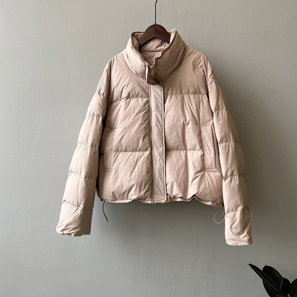 Yan Shuang 90 White Duck down Jacket Female 2023 Winter New Loose and Simple Short down Coat Coat 80875