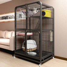 猫笼不占地装子家用室内超大结实成猫别墅自由空间两只猫不锈钢