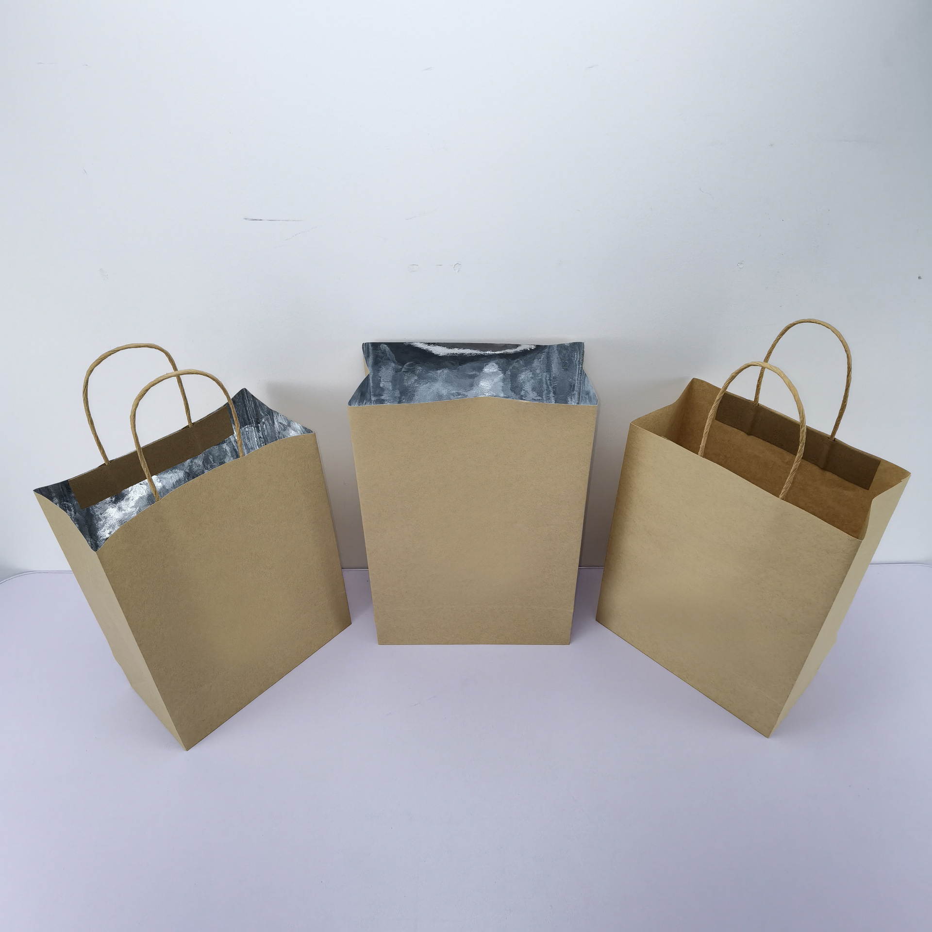 3万个牛皮纸袋礼品袋礼物手提袋女奶茶服装店包装袋子外卖打包