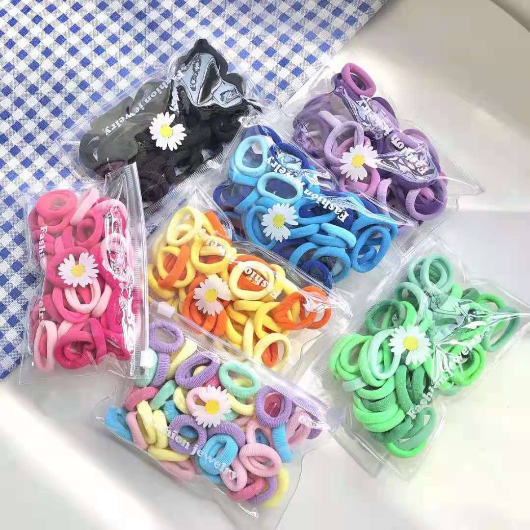 Baby Hair Ties Braids Do Not Hurt Hair Towel Ring Children's Hair Band Female Rubber Band Girls Hair Rope Elastic Super Durable