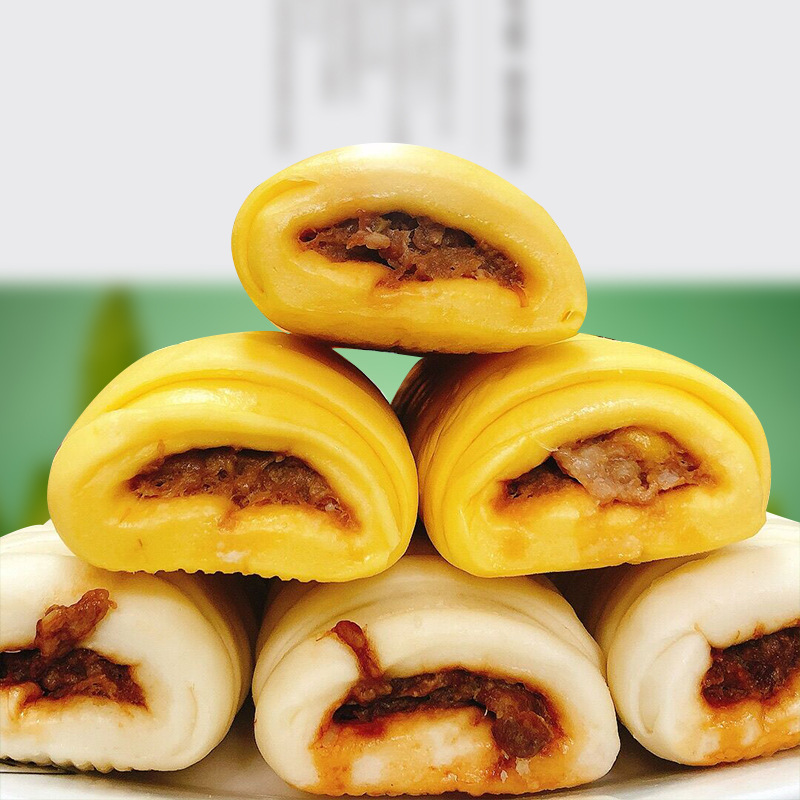 玉米热狗卷便利店蒸包机同款馒头玉米肉馅馒头便利店微波面点包子