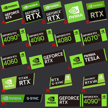 贴纸RTX 4090Ti 4080 4070Ti 4060 VR机箱笔记本电脑显卡装饰标签