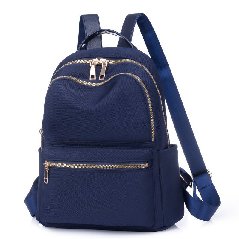 Cross-Border Trendy Women's Bag 2022 New Women's Backpack Lightweight Oxford Cloth Travel Backpack Student Schoolbag Wholesale