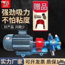 KCB齿轮油泵耐高温抽油泵液压齿轮泵总成高粘度高压自吸泵柴油泵