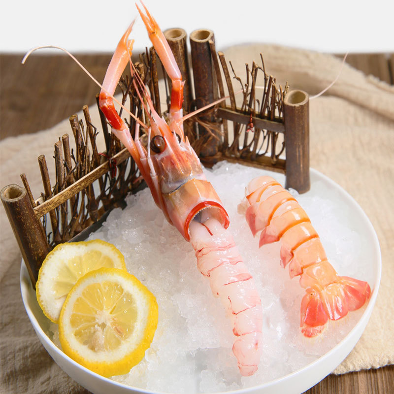 新西兰南极深海鳌虾尾刺身scampi斯干比小龙虾6只装约150g/盒