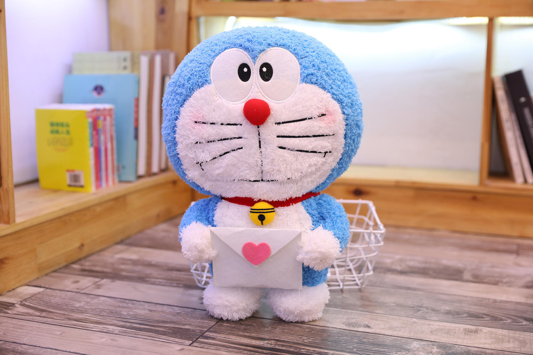 可爱卡通哆啦a梦公仔 叮当蓝猫玩偶蓝胖子毛绒玩具情人节礼物
