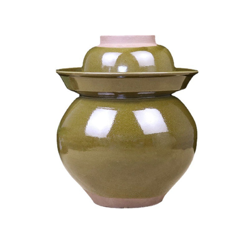 咸菜坛子四川泡菜坛子陶瓷酸菜家用土陶腌菜密封罐老式大小号瓦罐