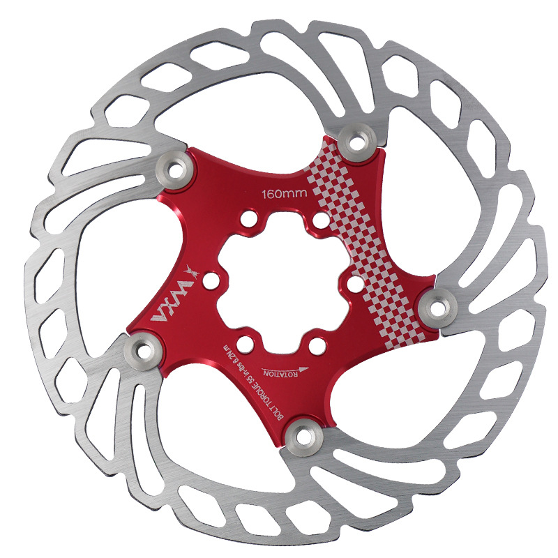 自行车刹车盘 山地车浮动碟片 六钉油刹碟刹片散热前后刹车片配件