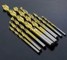新亚镀钛全磨制直柄麻花钻头不锈钢4 5 6 8 9品质保证