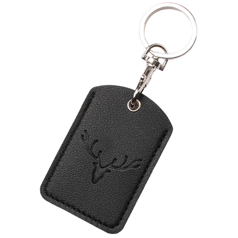 感应门禁卡套小长方形水滴公交车卡钥匙套扣迷你小区电梯卡保护套