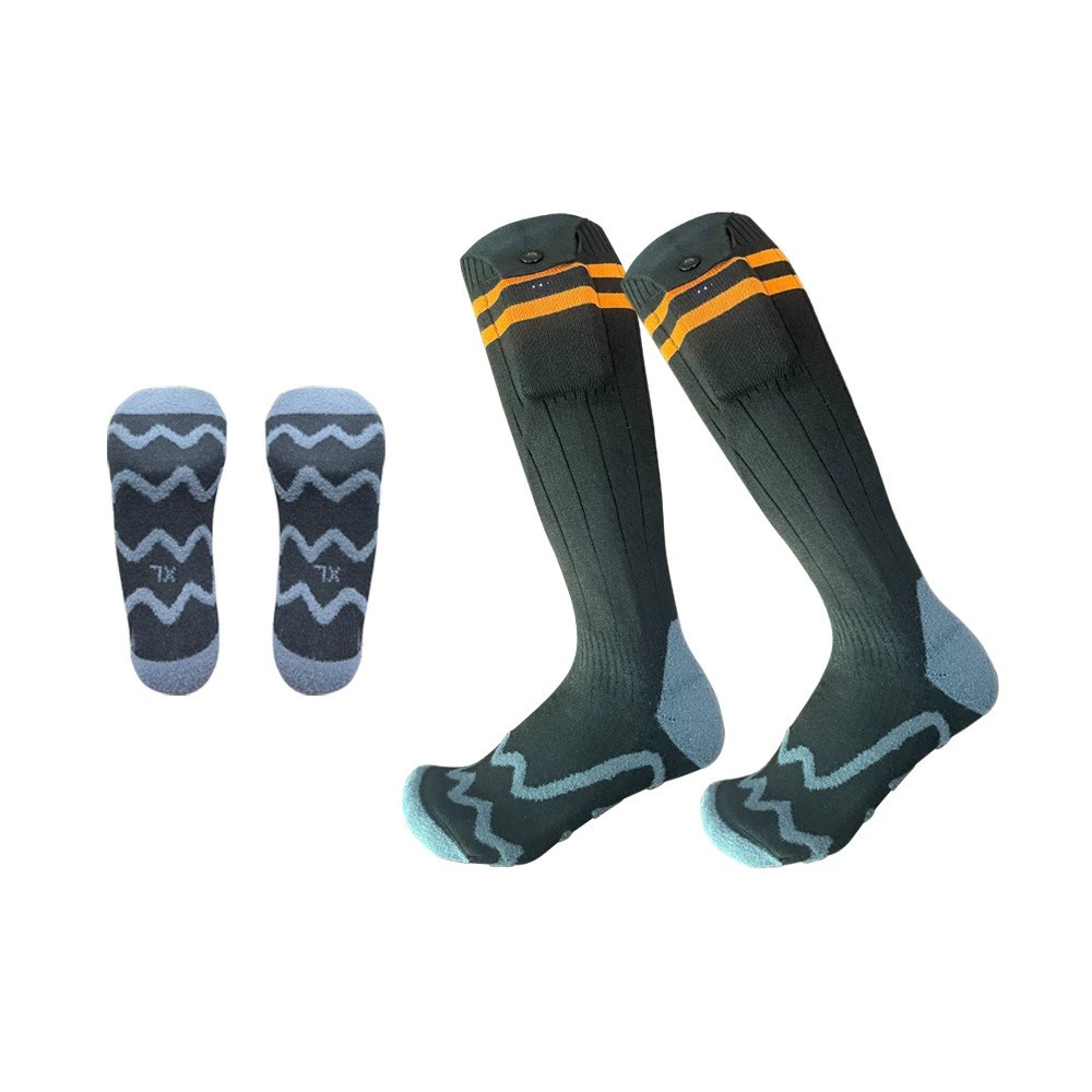 2023 New Heating Socks Amazon Mobile App Heating Socks Outdoor Skiing Bluetooth Charging Heating Socks