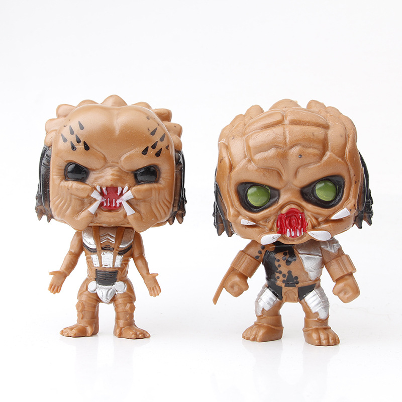 q版铁血终极战士 6款异形大战掠夺者 摆件公仔手办模型